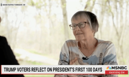 Trump Supporter Claims President Is Excelling in First 100 Days