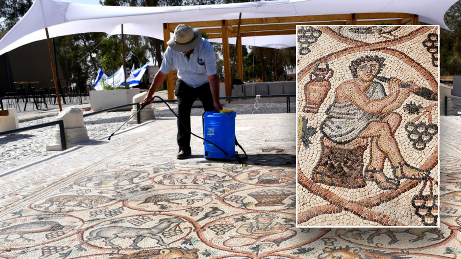 Ancient 1,600-Year-Old Mosaic From Christian Monastery Revealed After Centuries Hidden